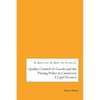 Quality Control of Goods and the Pricing Policy in Cameroon: A Legal Discourse - Paperback