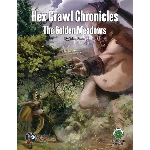 Hex Crawl Chronicles 7: The Golden Meadows - Swords & Wizardry - Paperback