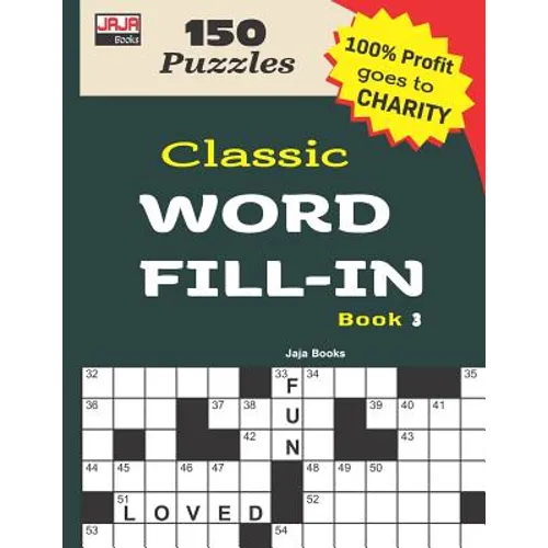 Classic WORD FILL-IN Book 3 - Paperback