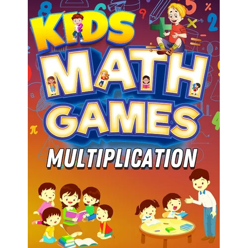 Kids Math Games Multiplication: Math Puzzles for Kids: Multiplication Puzzles - Paperback