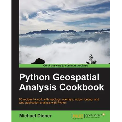 Python Geospatial Analysis Cookbook - Paperback