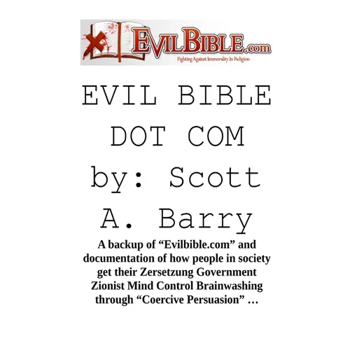 Evil Bible Dot Com - Paperback