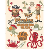 Pirates Colouring Book For Kids: Pirate Coloring Books, More Than 30 High Quality Designs About Pirates, Ships..., (First Colouring Books) - Paperback