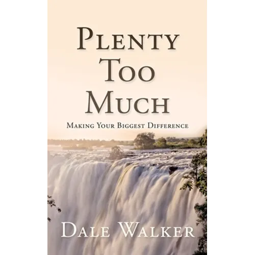 Plenty Too Much: Making Your Biggest Difference - Paperback