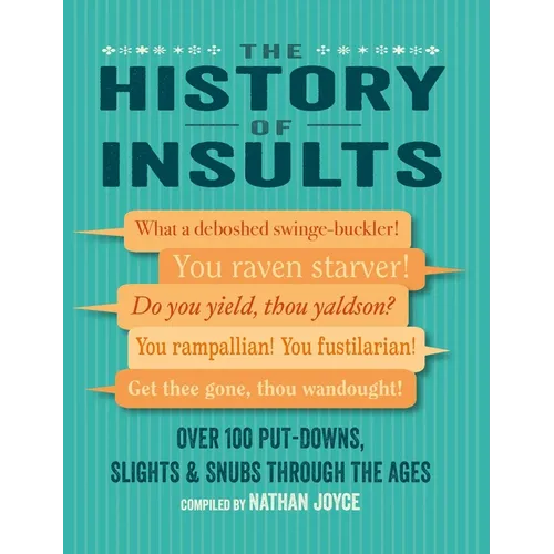 The History of Insults: Over 100 Put-Downs, Slights & Snubs Through the Ages - Hardcover