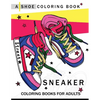 Sneaker coloring book: A Shoe coloring book for Adults - Paperback