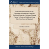 Rules and Observations for the Enjoyment of Health and Long Life; Extracted From the Celebrated Doctor Cheyne's Essay on Health and Long Life. By a Lo - Hardcover