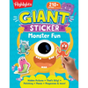 Giant Sticker Monster Fun: Hours of Giant Sticker Fun for Young Puzzlers 3 and Up, Halloween Mazes, Puzzles and Activities in This 64-Page Monster Boo - Paperback