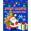 Advent Calendar Coloring Book: Countdown To Christmas 24 Numbered Colouring Pages For Kids - With Santa Claus Reindeer Snowmen & More! Super Fun Wint - Paperback