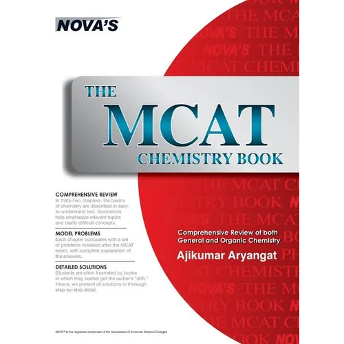 The MCAT Chemistry Book - Hardcover