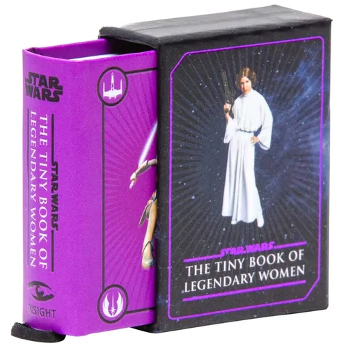 Star Wars: The Tiny Book of Legendary Women (Geeky Gifts for Women) - Hardcover