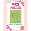 Maze Puzzles For 7-10 Year Olds: Large Print Fun Maze Activity Book For Kids With Solutions - Paperback