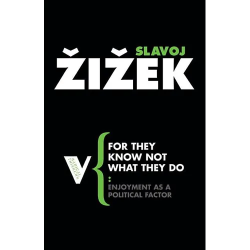 For They Know Not What They Do: Enjoyment as a Political Factor - Paperback