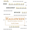 Halloween: Word Scramble Puzzles - Paperback