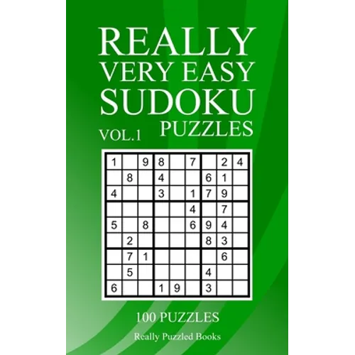 Really Very Easy Sudoku Puzzles - Paperback