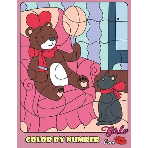 Color by Numbers for Girls - Paperback