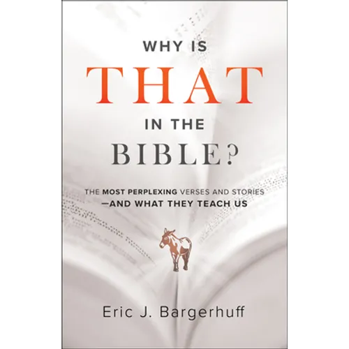 Why Is That in the Bible?: The Most Perplexing Verses and Stories--And What They Teach Us - Paperback
