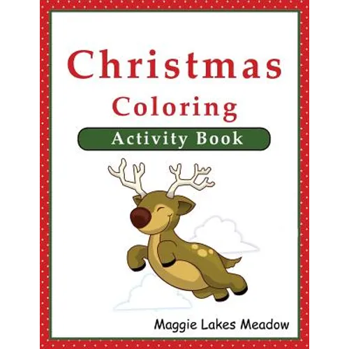 Christmas Coloring Activity Book - Paperback