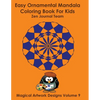 Easy Ornamental Mandala Coloring Book For Kids - Paperback