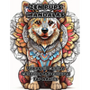 Zen Pups Mandalas: Tranquil Canine Coloring Adventures for Adults - Paperback
