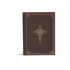 CSB Ancient Faith Study Bible, Brown Cloth-Over-Board: Black Letter, Church Fathers, Study Notes and Commentary, Ribbon Marker, Sewn Binding, Easy-To- - Hardcover
