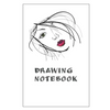 Drawing Notebook: Notebook With Matte Cover 6x9 With 120 Completely White Pages For Drawing, Coloring And Taking Notes - Paperback