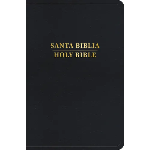 Rvr 1960/KJV Biblia Bilingüe Tamaño Personal, Negro Imitación Piel Con Índice (Edición 2024) - Imitation Leather