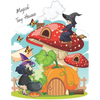 Magical Tiny Houses: Adult & Children Coloring Book for Relax and Dream - Paperback