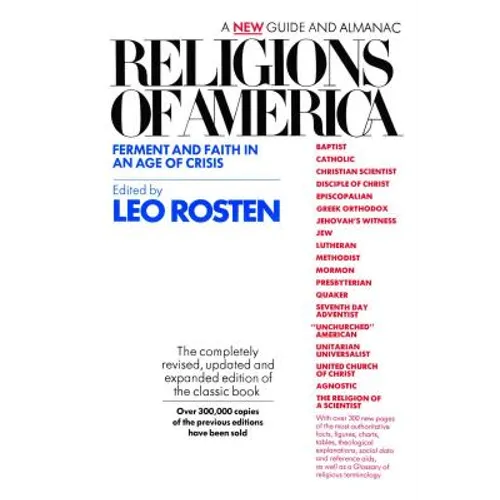 Religions of America: Ferment and Faith in an Age of Crisis: A New Guide and Almanac - Paperback