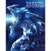 Dragons: Adult Coloring Book: Large, Stress Relieving, Relaxing Dragon Coloring Book for Adults, Grown Ups, Men & Women. 45 One - Paperback