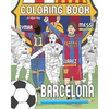 Messi, Neymar, Suarez and F.C. Barcelona: Soccer (Futbol) Coloring Book for Adults and Kids - Paperback