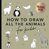 All the Animals: How to Draw Books for Kids with Dogs, Cats, Lions, Dolphins, and More (Summer Activity Book for Kids) - Paperback