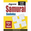 Jigsaw Samurai Sudoku: 500 Easy to Hard Jigsaw Sudoku Puzzles Overlapping into 100 Samurai Style - Paperback