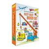Richard Scarry's Busy Busy Boxed Set: Busy Busy Airport; Busy Busy Cars and Trucks; Busy Busy Construction Site; Busy Busy Farm - Hardcover
