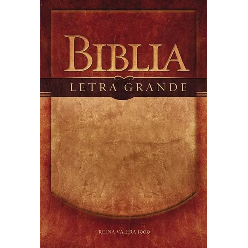 Biblia Letra Grande-RV 1909 - Paperback