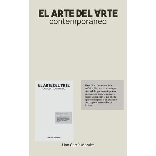 El arte del arte contemporáneo - Paperback