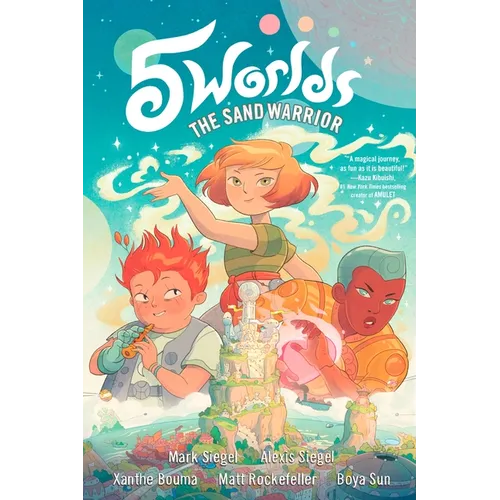 5 Worlds Book 1: The Sand Warrior: (A Graphic Novel) - Paperback