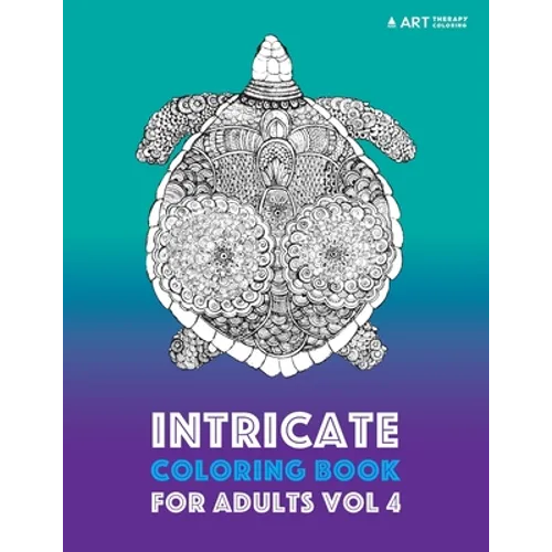 Intricate Coloring Book For Adults Vol 4 - Paperback