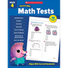 Scholastic Success with Math Tests Grade 4 Workbook - Paperback
