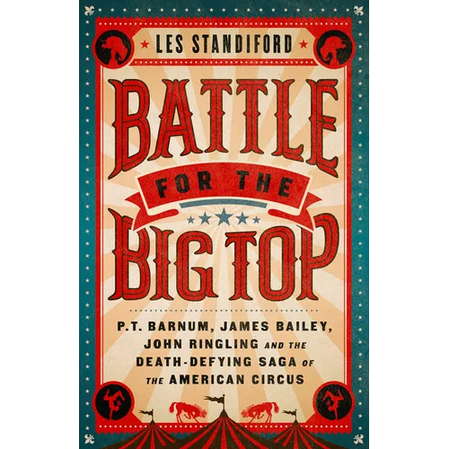 Battle for the Big Top: P. T. Barnum, James Bailey, John Ringling, and the Death-Defying Saga of the American Circus - Paperback