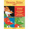 Geronimo Stilton 3-In-1 #3: Dinosaurs in Action!, Play It Again, Mozart!, and the Weird Book Machine - Paperback
