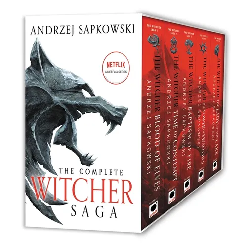 The Witcher Boxed Set: Blood of Elves, the Time of Contempt, Baptism of Fire, the Tower of Swallows, the Lady of the Lake - Paperback