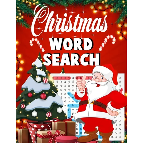 Christmas word search.: Easy Large Print word search Puzzle Book for Adults, Kids & Everyone for the 25 Days of Christmas. - Paperback
