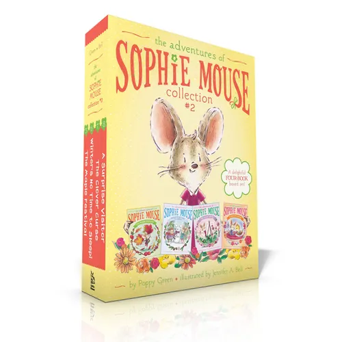 The Adventures of Sophie Mouse Collection #2 (Boxed Set): The Maple Festival; Winter's No Time to Sleep!; The Clover Curse; A Surprise Visitor - Paperback