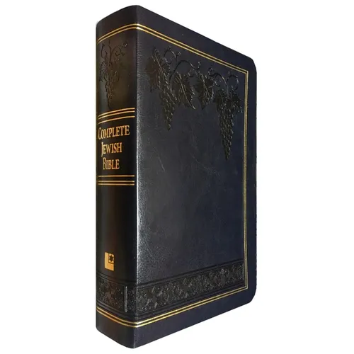 Complete Jewish Bible: An English Version by David H. Stern - Giant Print - Leather
