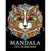 Mandala Cats Coloring Books: Stress-relief Coloring Book For Grown-ups, Men, Women - Paperback