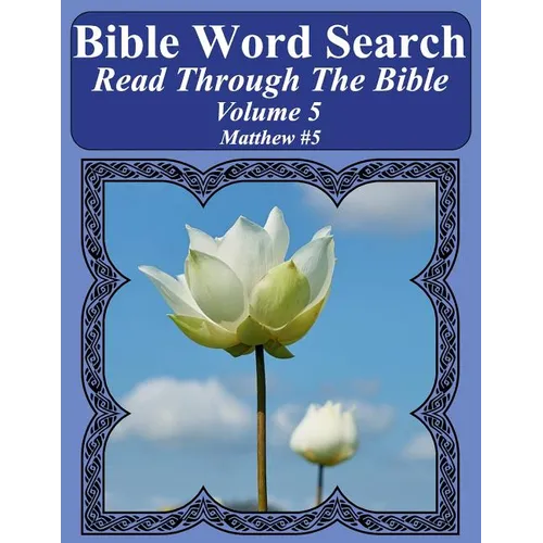 Bible Word Search Read Through The Bible Volume 5: Matthew #5 Extra Large Print - Paperback
