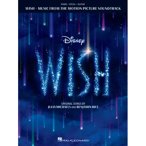 Wish: Music from the Motion Picture Soundtrack - Souvenir Songbook with Piano/Vocal/Guitar Arrangements and Color Photos - Paperback