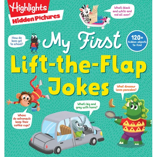 Hidden Pictures My First Lift-The-Flap Jokes: A Lift-The-Flap Joke Book for Beginning Readers, Interactive Kids Joke Book with Hidden Pictures Puzzles - Paperback