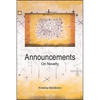 Announcements: On Novelty - Paperback